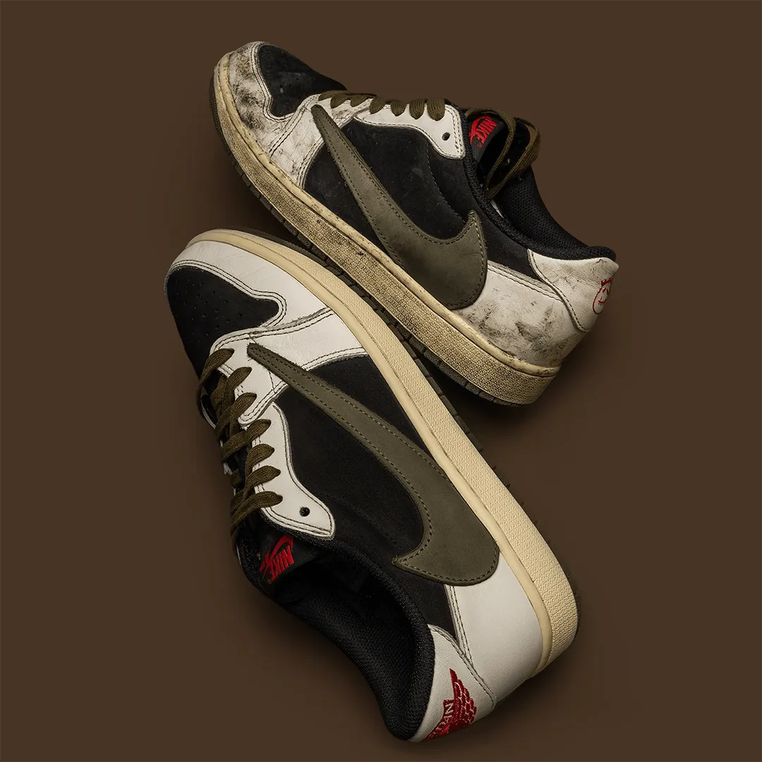 Химчистка Jordan x Travis Scott — до и после | SOLE FRESH Казань